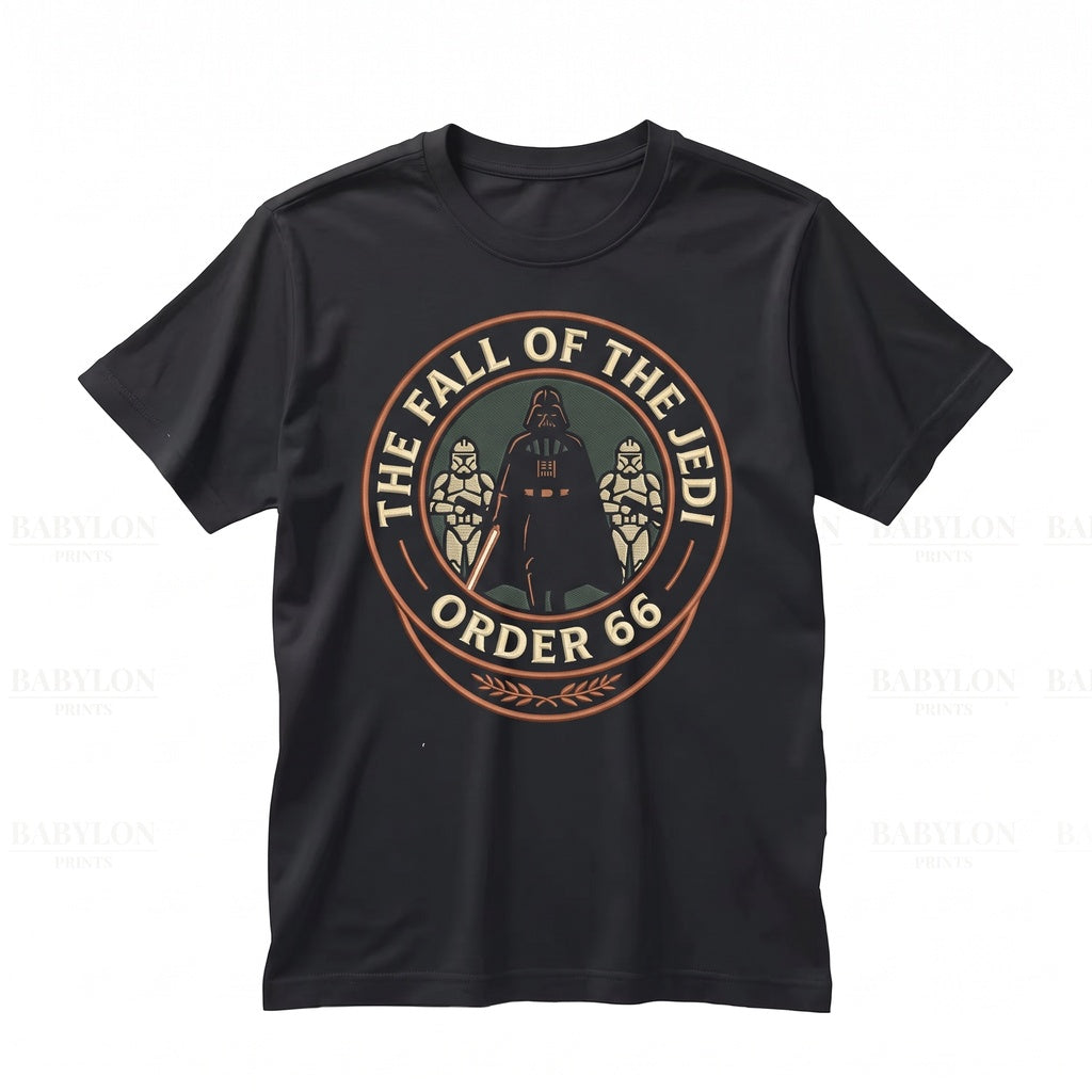 Revenge of the Sith Anakin Skywalker Darth Vader Order 66 Galaxy Edge Graphic Apparel Unisex TShirt