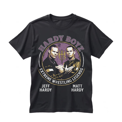 Vintage Hardy Boyz Tag Team Champions Pro Wrestling Graphic Unisex TShirt