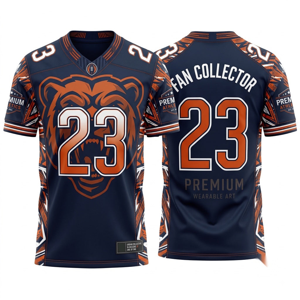 Unisex Stitched Athletic Game Day Football Fan Jersey - Breathable Lightweight Mesh