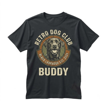 Custom Retro Pet Portrait Sweatshirt, Personalized Dog Cat Hoodie Gift Apparel Unisex TShirt