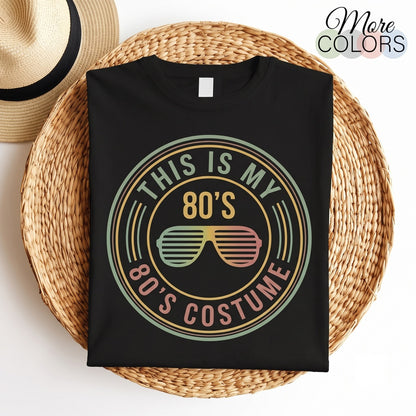 Vintage 1980s Retro Music Theme Costume Graphic Apparel Throwback Vibe Gifts Unisex TShirt