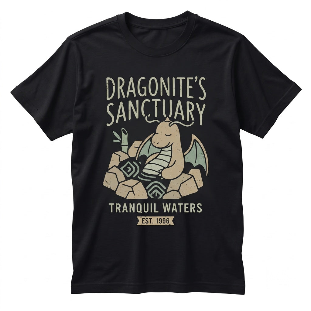 Dratini Dragonair Dragonite Anime Evolution Graphic Sleeveless Tank Top, Vintage Washed Retro Gamer Unisex TShirt