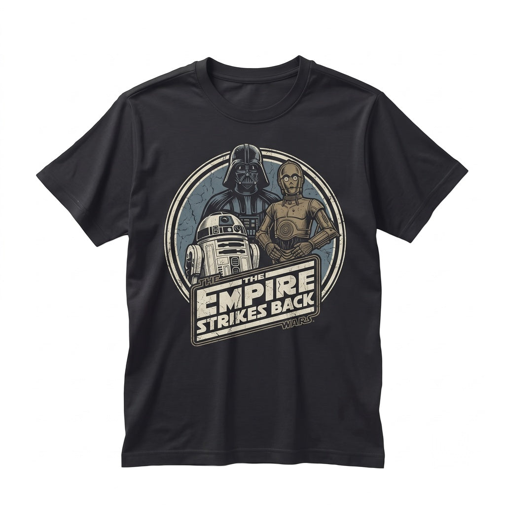 Vintage Sci-Fi Empire Luke Galactic Trip Front Back Print Graphic Oversized Sweatshirt Unisex TShirt