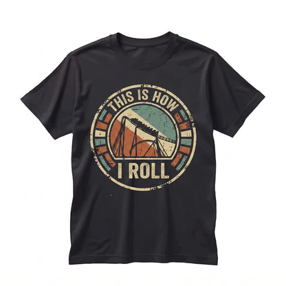 Funny Rollercoaster Amusement Park Adventure Thrill Rides Enthusiast Gift Costume Boys Girls Graphic Unisex TShirt