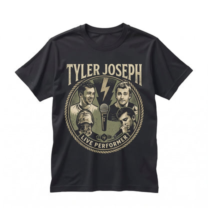 Tyler Joseph Vintage Apparel, Music Fan Unisex TShirt