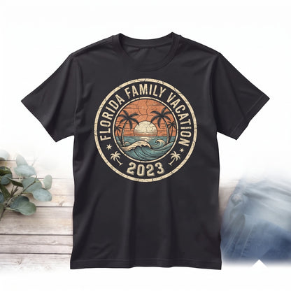 Florida Family Vacation Summer Sunglasses Unisex TShirt