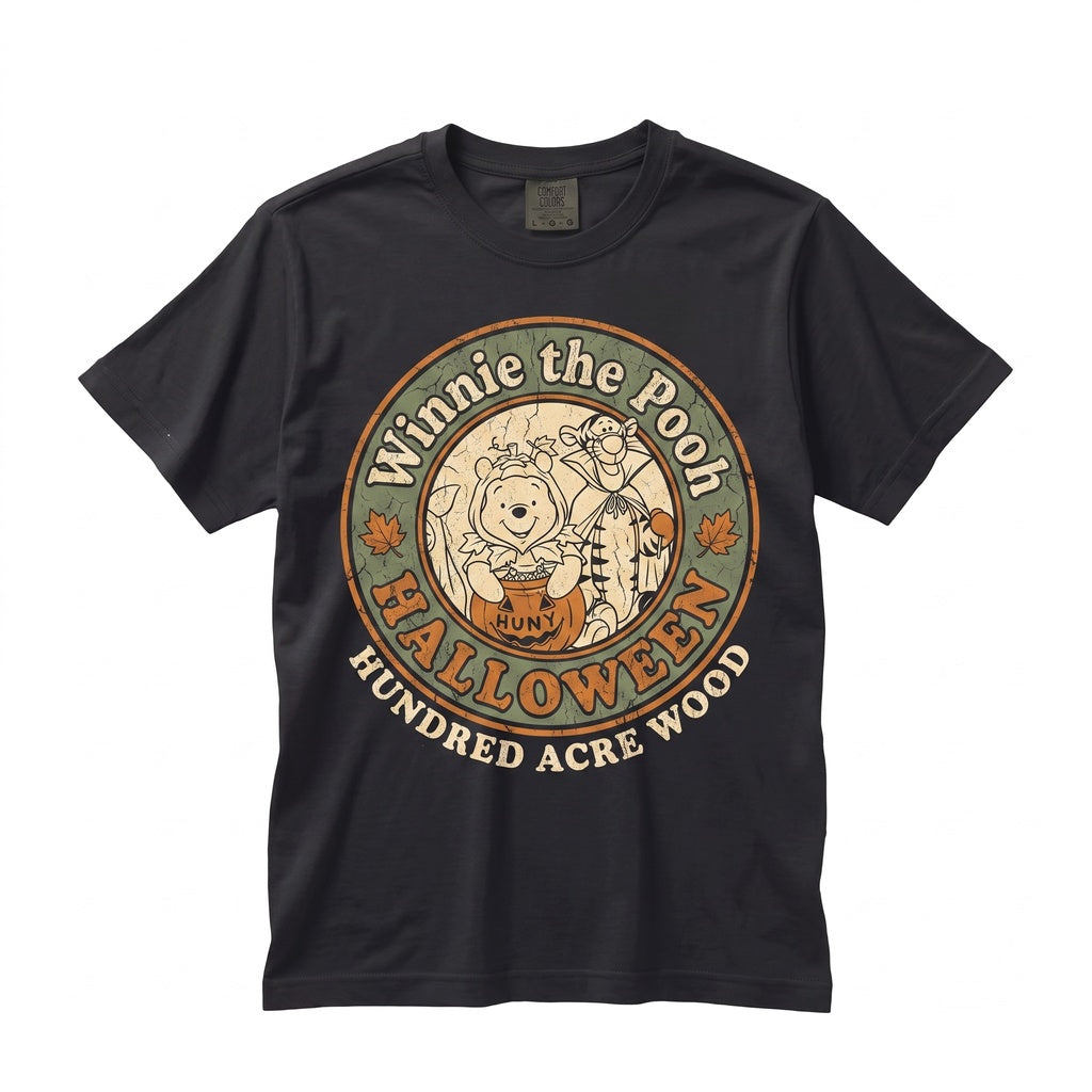Silly Old Bear Cute Autumn Theme Park Vacation Spooky Season Unisex TShirt