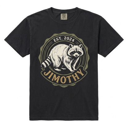 Jimothy Viral Seattle Raccoon Meme Vintage Retro Graphic Funny Animal Unisex TShirt