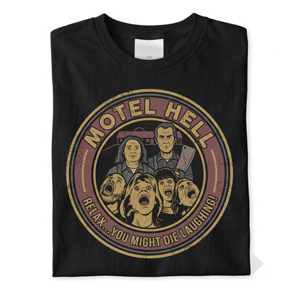 Motel Hell Movie Horror Classic Cult Vintage Unisex TShirt
