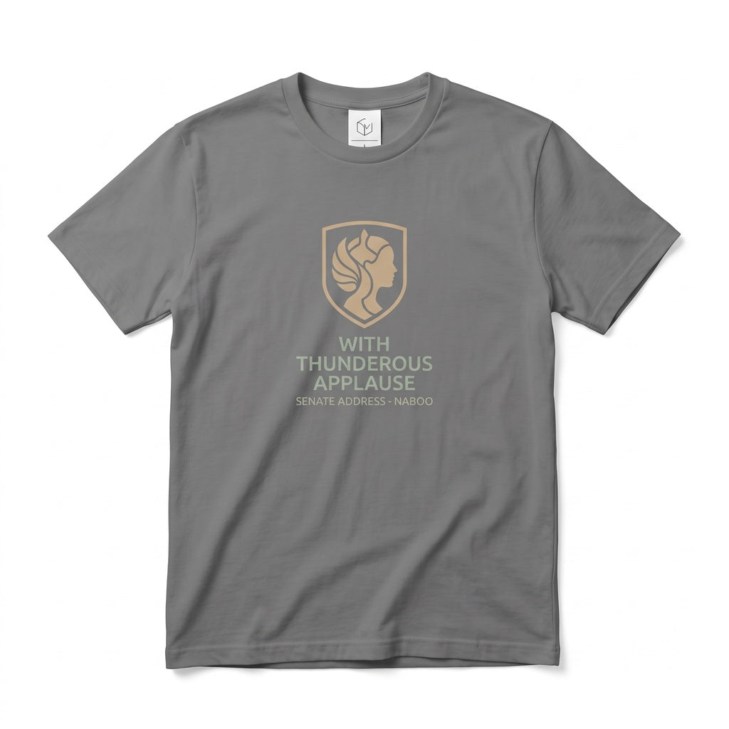 Oversized Padme Amidala Queen Anakin Front And Back Print Graphic Vintage Unisex TShirt