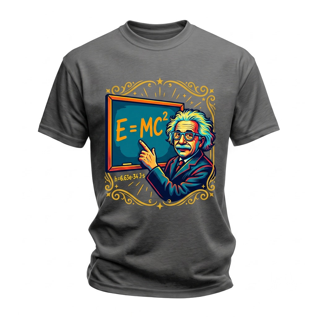 Funny 6 7 Einstein Math Nerdy Teacher Viral TikTok Six Seven Graphic Apparel Unisex TShirt