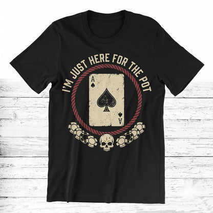 Funny Casino Card Game Gambling Player Poker Gift Unisex TShirt