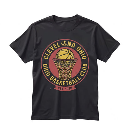 Vintage Cleveland Basketball Retro Game Day Sports Graphic Apparel Unisex TShirt