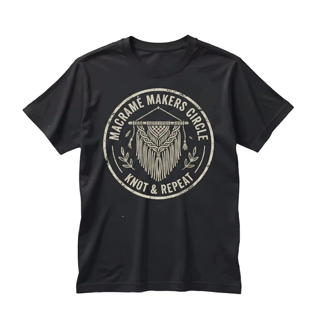 Macrame Things I Do In My Spare Time Boho Fiber Art Graphic Unisex TShirt