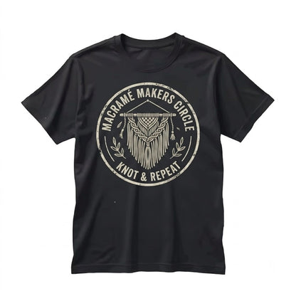Macrame Things I Do In My Spare Time Boho Fiber Art Graphic Unisex TShirt
