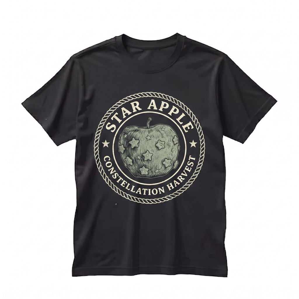 Pink Apple Star Fruit Coquette Aesthetic Graphic Y2K Vintage Short Sleeve Top, Unisex TShirt