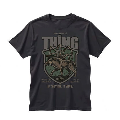 Vintage 80s Retro Sci-Fi Horror Alien Creature Monster Graphic Apparel Unisex TShirt