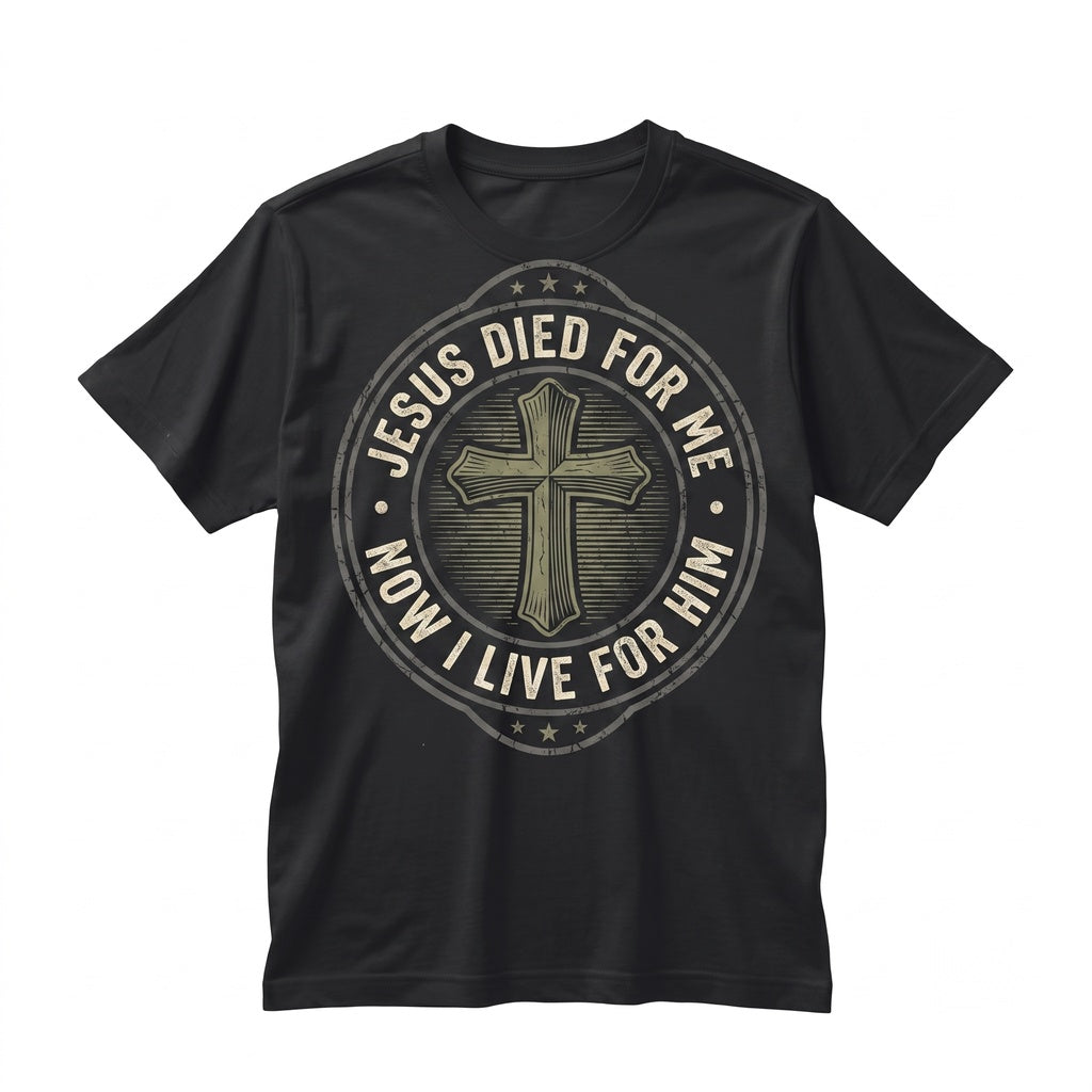 Jesus Died For Me Christian Faith Religious Church Graphic Unisex TShirt