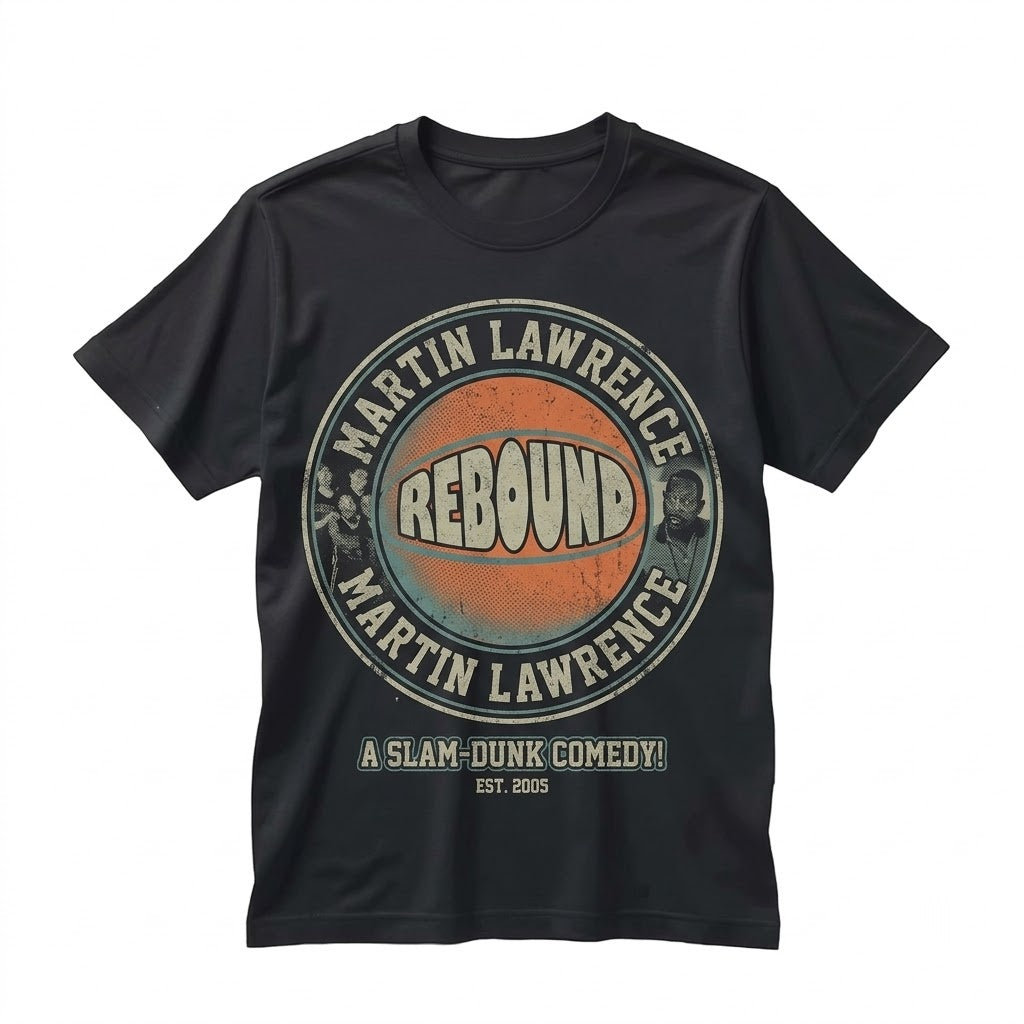 Vintage 1990s Rebound Basketball Movie Comedy Graphic Top Unisex TShirt