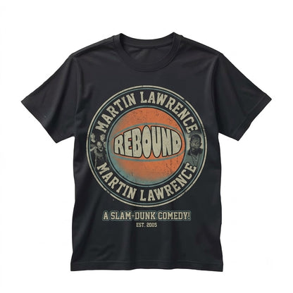 Vintage 1990s Rebound Basketball Movie Comedy Graphic Top Unisex TShirt