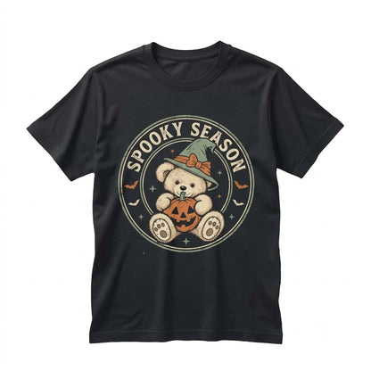 Custom Personalized Halloween Teacher Nurse Gift Cozy Spooky Autumn Fall Name Graphic Apparel Unisex TShirt