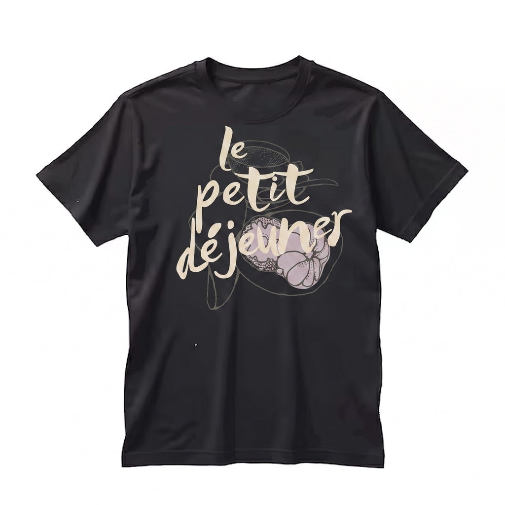Parisian Cafe French Market Breakfast Vintage Graphic Unisex TShirt