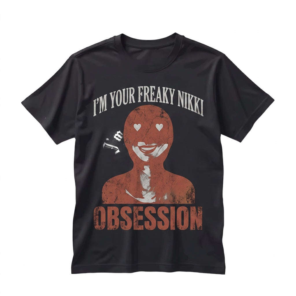 Im Your Freaky Nikki Horror Movie Graphic Slasher Creepy Vintage Obsession Unisex TShirt