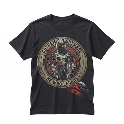 Vintage Bat Graphic Cotton Abstract Print Mens Summer Outfits Unisex TShirt