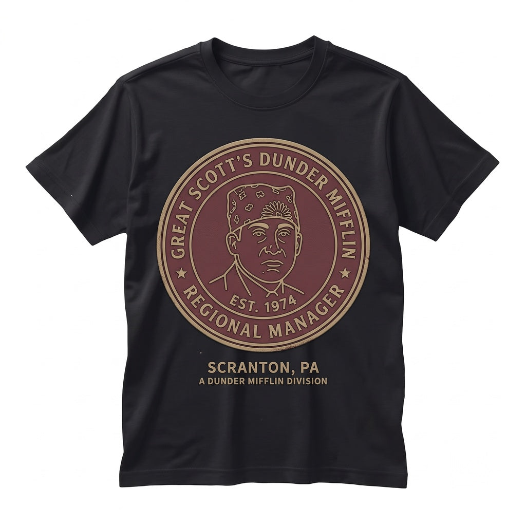 Michael Scott Vintage Retro Graphic Gift For Women Men Unisex TShirt