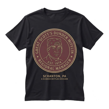 Michael Scott Vintage Retro Graphic Gift For Women Men Unisex TShirt