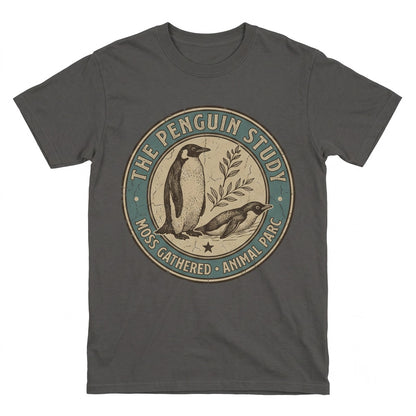 Cute Emperor Penguin Vintage Antarctic Wildlife Nature Graphic Illustration Gift Unisex TShirt