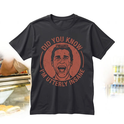 Patrick Bateman 90s Retro Cult Movie Psycho Graphic Grunge Unisex TShirt