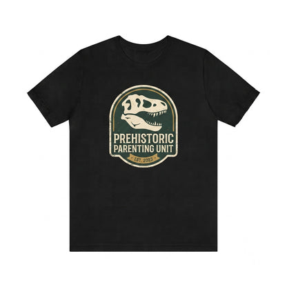 Funny Dinosaur Dad Fatherhood Walk In The Park Graphic Novelty Unisex TShirt