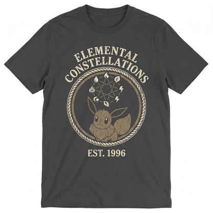 Eevee Evolutions Galaxy Anime Sleeveless Vintage Wash Gamer Gift Unisex TShirt