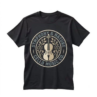Cello Player Gift Classical Music Acoustic String Instrument Graphic Unisex TShirt