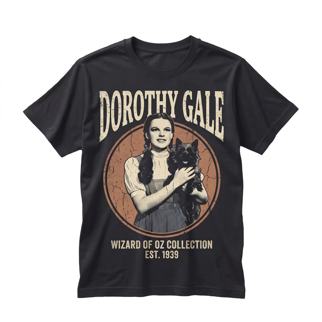Vintage Dorothy Gale Retro Kansas Farm Girl Gift For Women Men Unisex TShirt