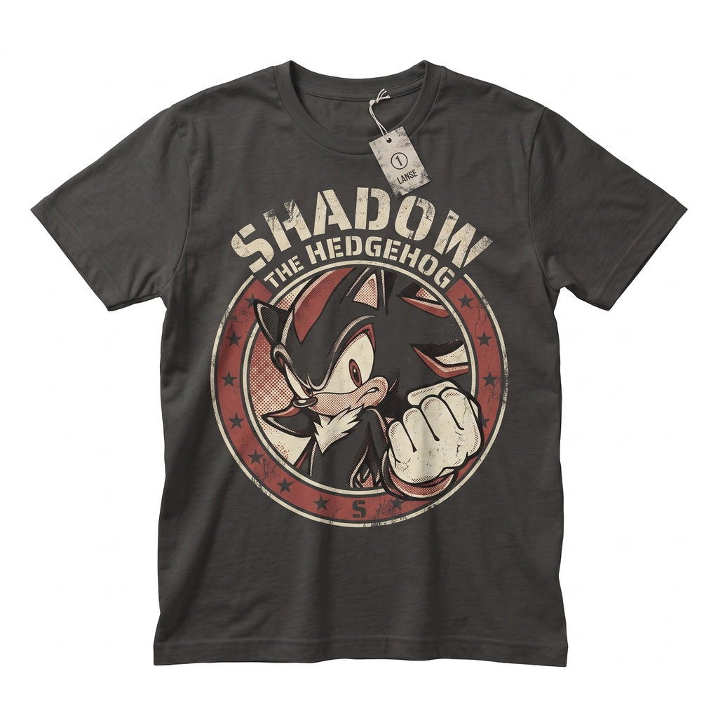 Retro Superhero Graphic Washed Cotton Unisex TShirt