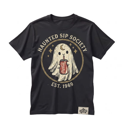 Funny Halloween Ghost I Need Soda Cute Spooky Cola Lover Graphic Custom Vintage Unisex TShirt