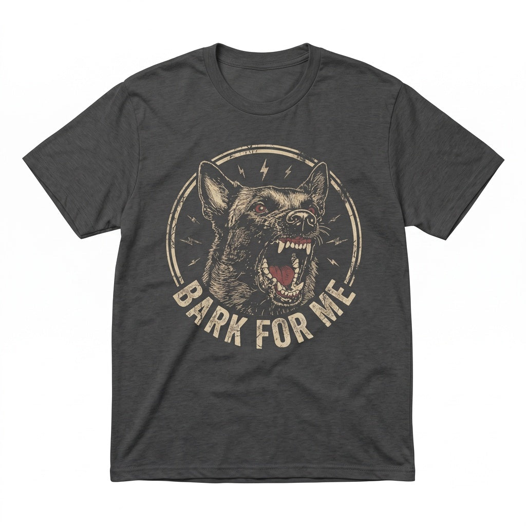 Gothic Aggressive Dog Dark Academia Pet Lover Graphic Vintage Apparel Unisex TShirt
