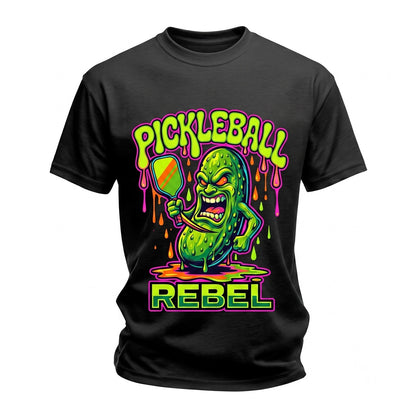Funny Drippy Retro Pickleball Graphic Sports Apparel Unisex TShirt