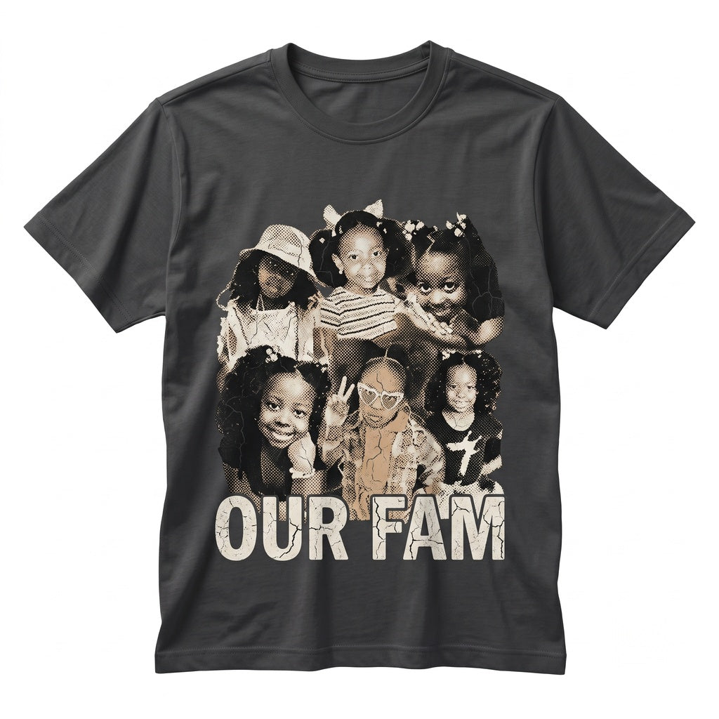 Personalized Custom 90s Retro Graphic Bootleg Rap Photo Print Unisex TShirt