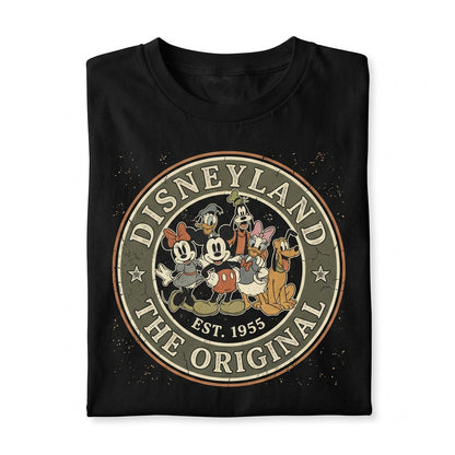 Vintage Theme Park Vacation Magic Mouse Retro Family Holiday Top Unisex TShirt
