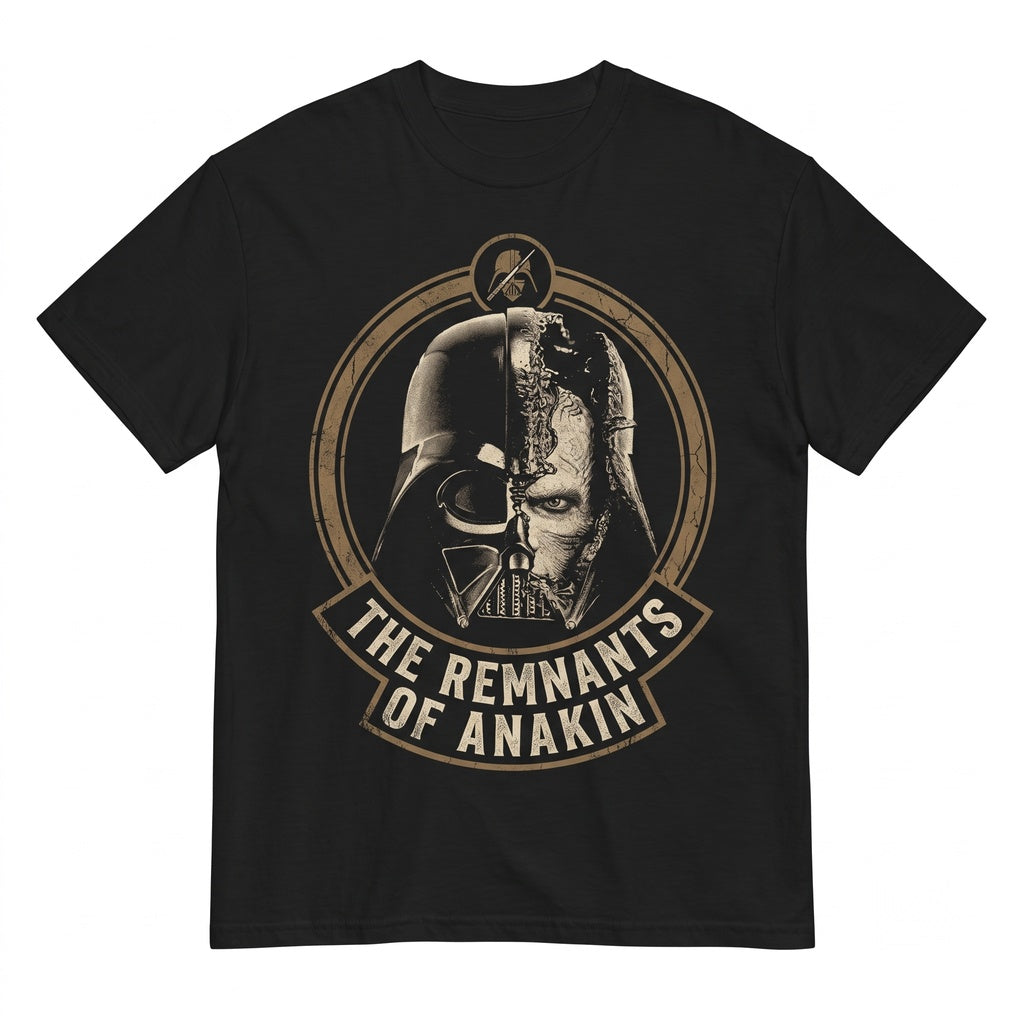 Vintage Darth Vader Graphic Retro Galactic Empire Anakin Skywalker Dark Side Cotton Apparel Unisex TShirt