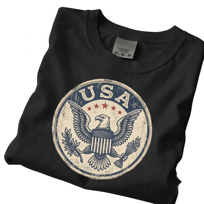 Patriotic USA Eagle 4th of July America 250th Anniversary Vintage Americana Graphic Unisex TShirt