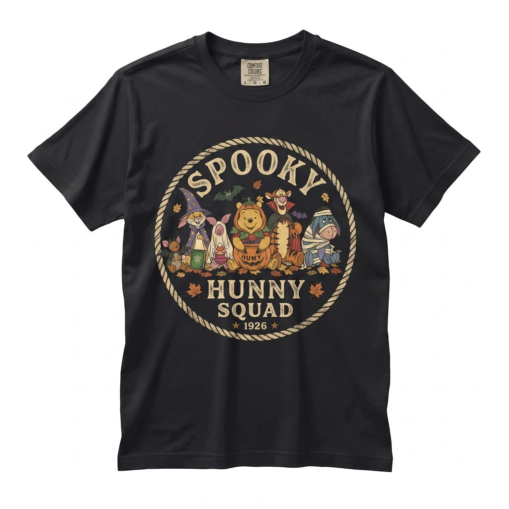 Silly Old Bear Cute Autumn Theme Park Vacation Spooky Season Unisex TShirt