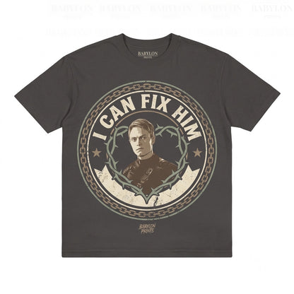 Oversized Benjamin Poindexter I Can Fix Him Funny Marvel Comics Villain Mercenary Graphic Gift for Her Unisex TShirt