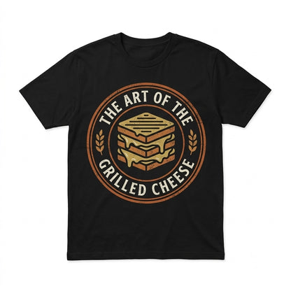 Grilled Cheese Graphic Food Lover Funny Aesthetic Weird Vaporwave 90s Vintage Apparel Unisex TShirt
