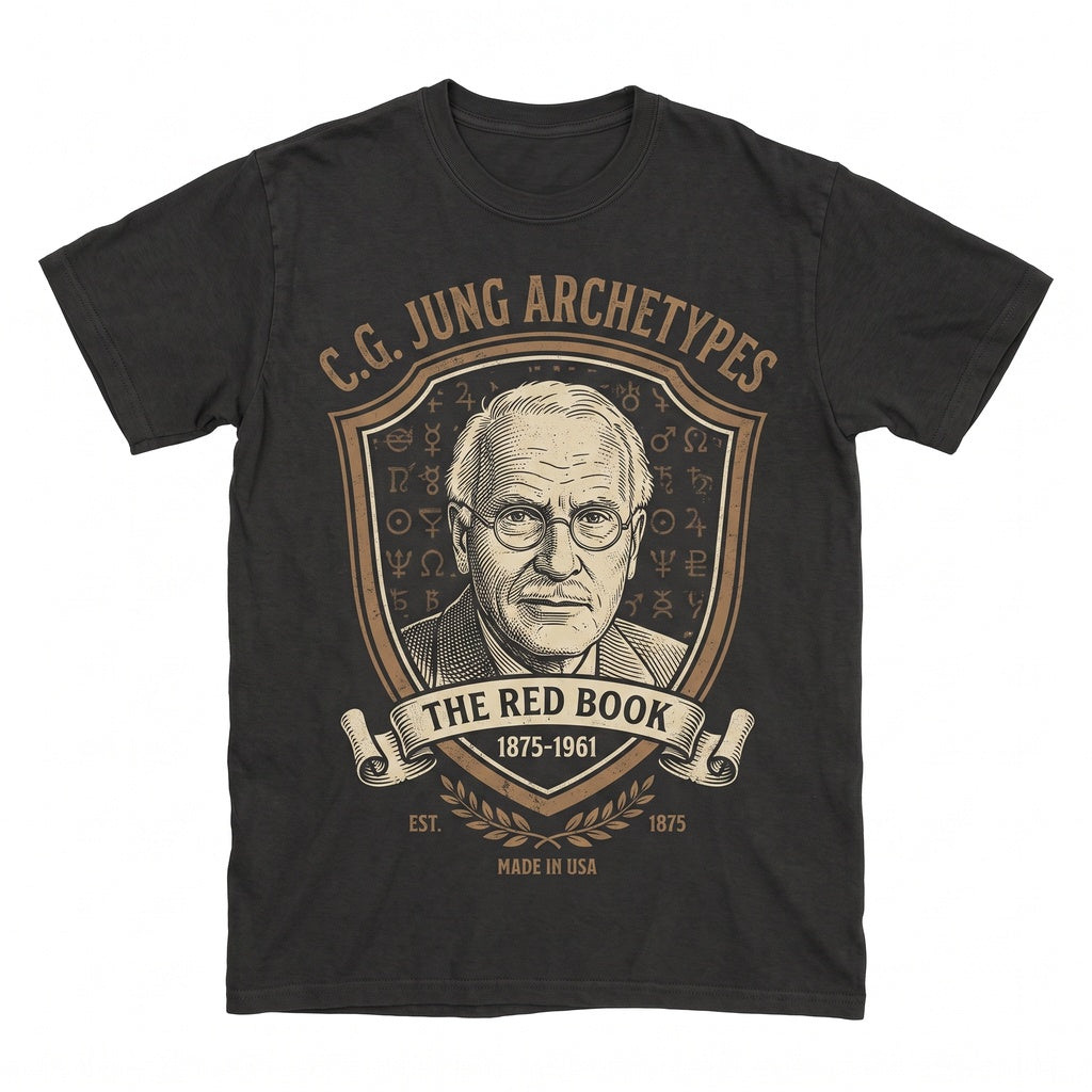 Carl Jung Vintage 90s Bootleg Lightning Psychology Philosophy Graphic Gift Unisex TShirt