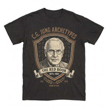 Carl Jung Vintage 90s Bootleg Lightning Psychology Philosophy Graphic Gift Unisex TShirt