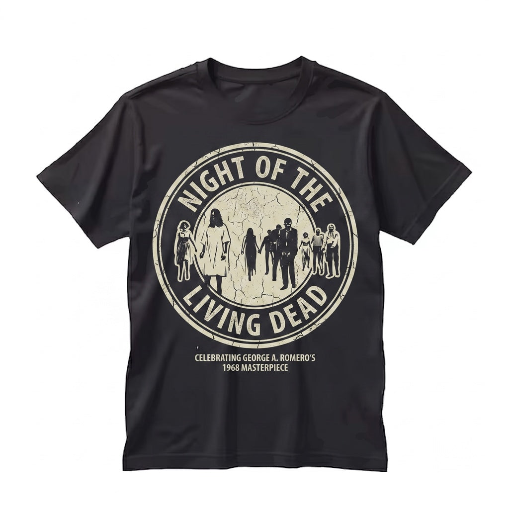 Night of the Living Dead Zombie Horror Film Graphic Unisex TShirt